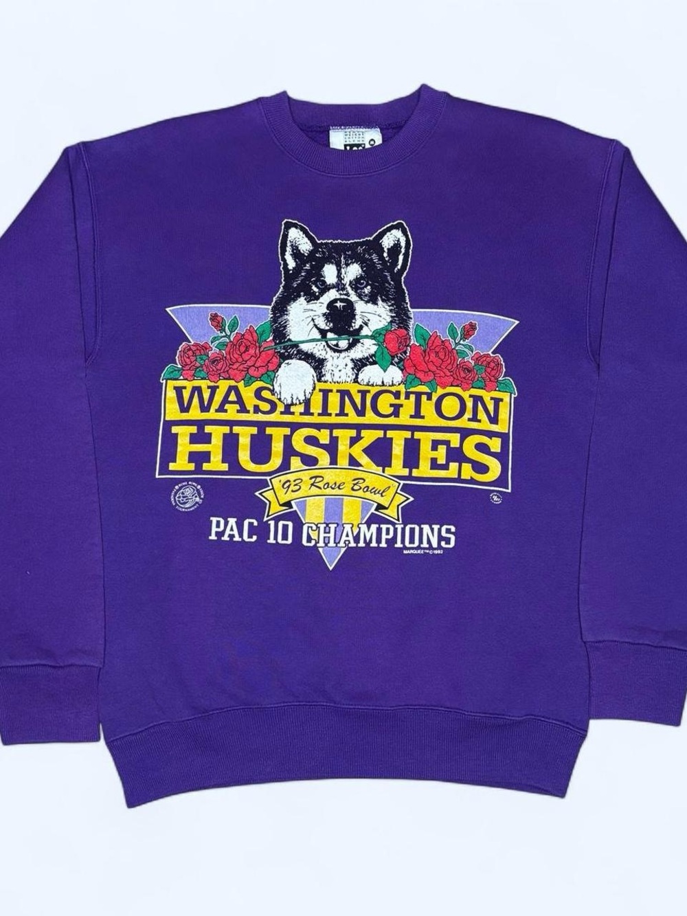 1992 Washington Huskies 1993 Rose Bowl PAC-10 Champions Vintage Crewneck Medium